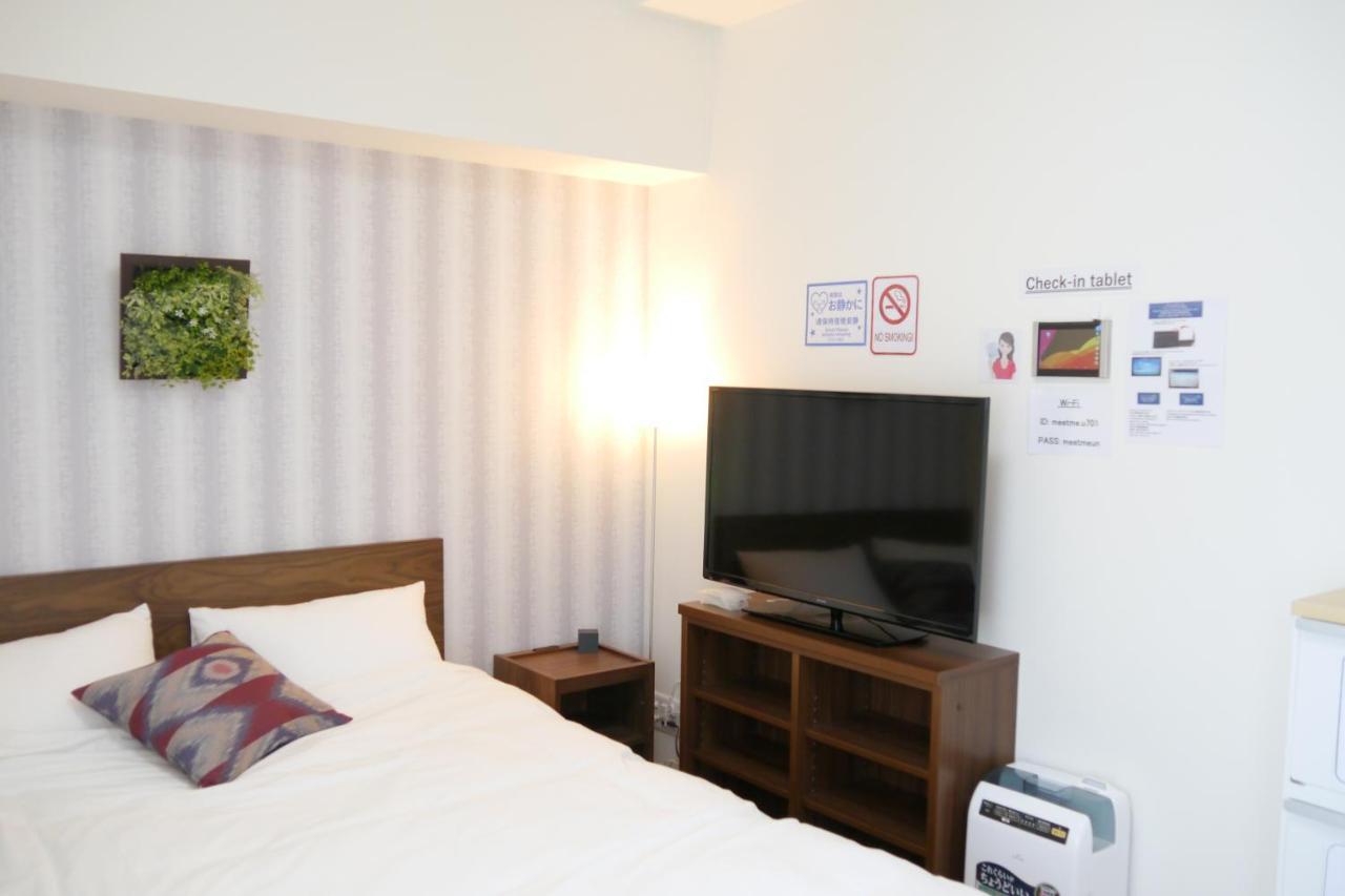 Meet Me Umeda Nishi Aparthotel Осака Екстериор снимка