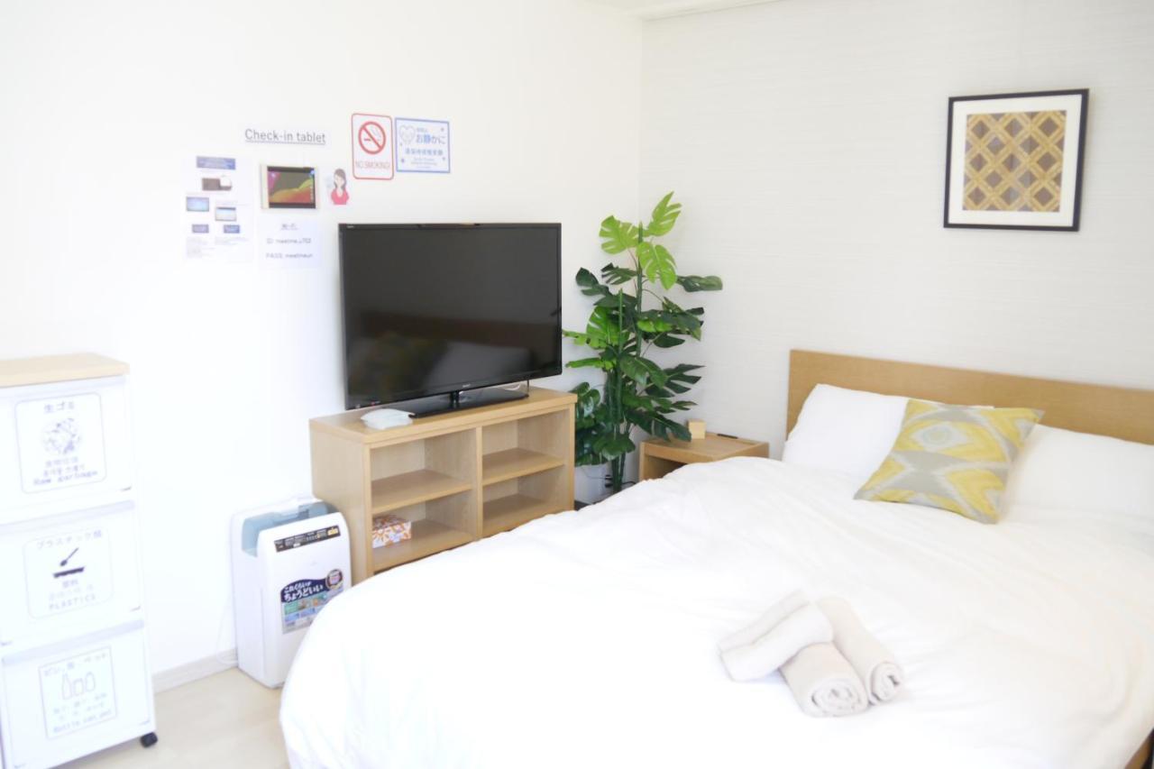 Meet Me Umeda Nishi Aparthotel Осака Екстериор снимка