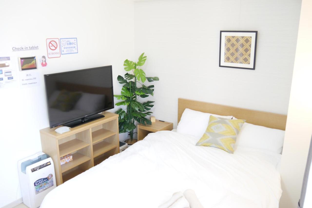 Meet Me Umeda Nishi Aparthotel Осака Екстериор снимка