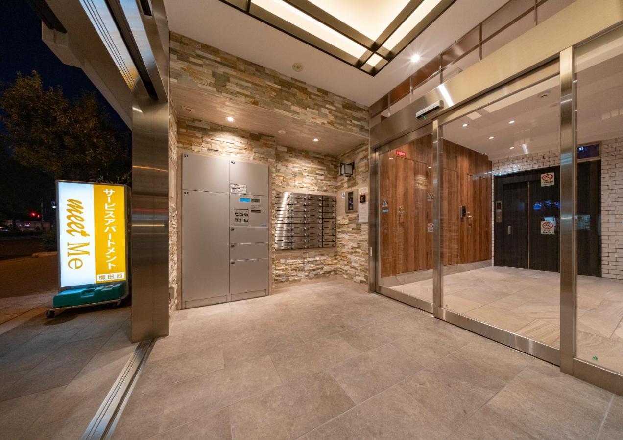 Meet Me Umeda Nishi Aparthotel Осака Екстериор снимка